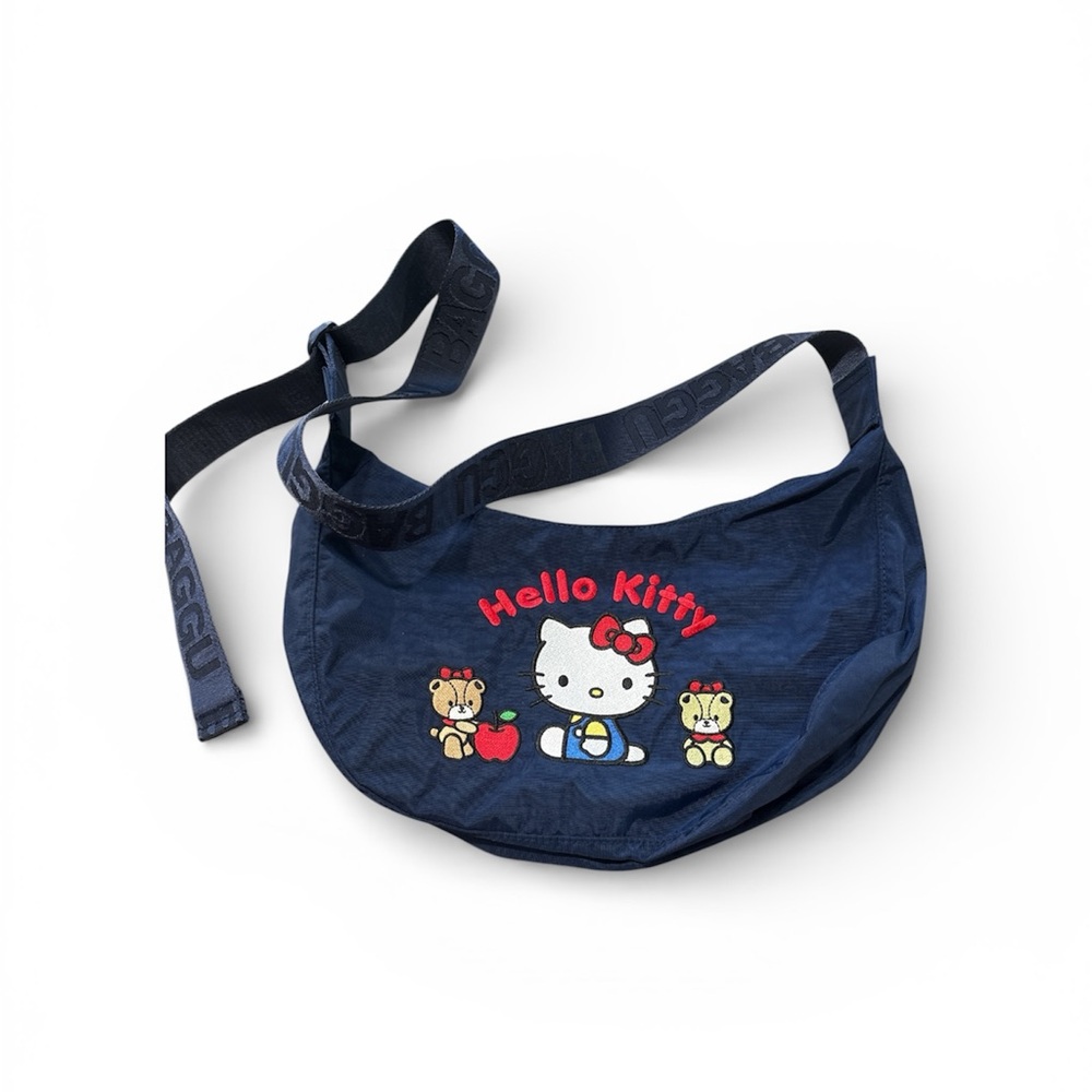 Hello Kitty Embroidered Classic Nylon Crescent